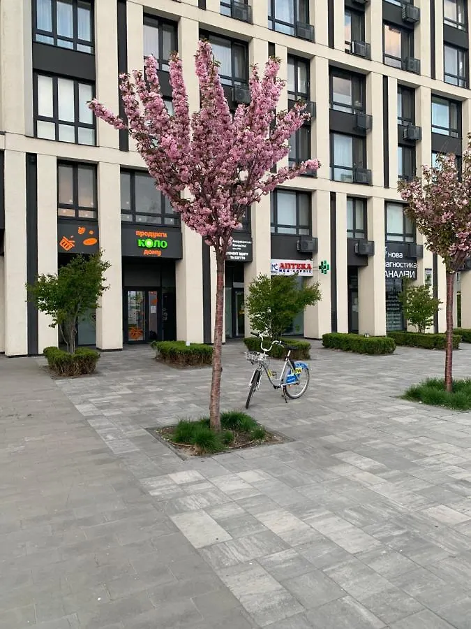 New 3 Rooms Apartment Near The Metro Station 키예프 우크라이나